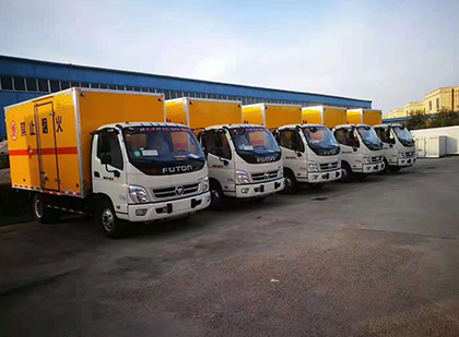 净潭乡爆破器材运输车